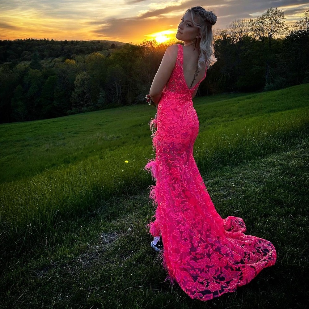 Pink Prom Dress by Amarra